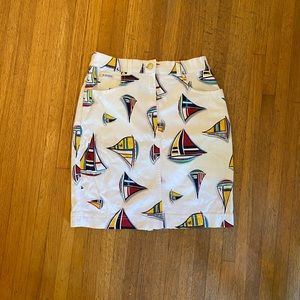 Sailboat Skirt